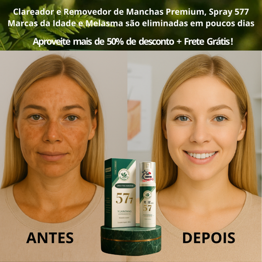 Clareador Spray – Elimine Manchas e Rejuvenesça Sua Pele